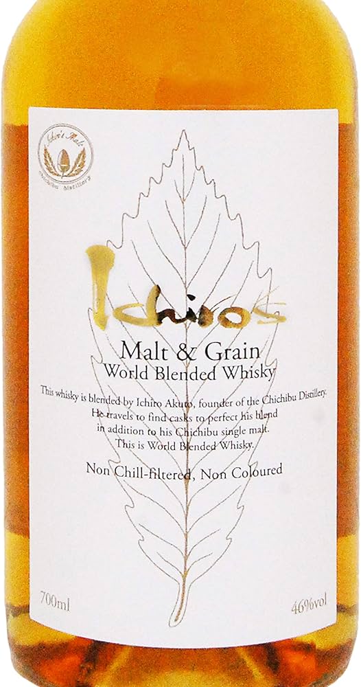 Amazon.co.jp: 【白ラベル】イチローズモルト モルト&グレーン