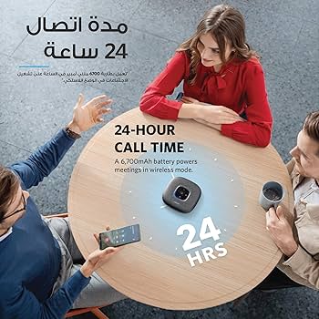 Amazon.com: Anker PowerConf Bluetooth Speakerphone with 6