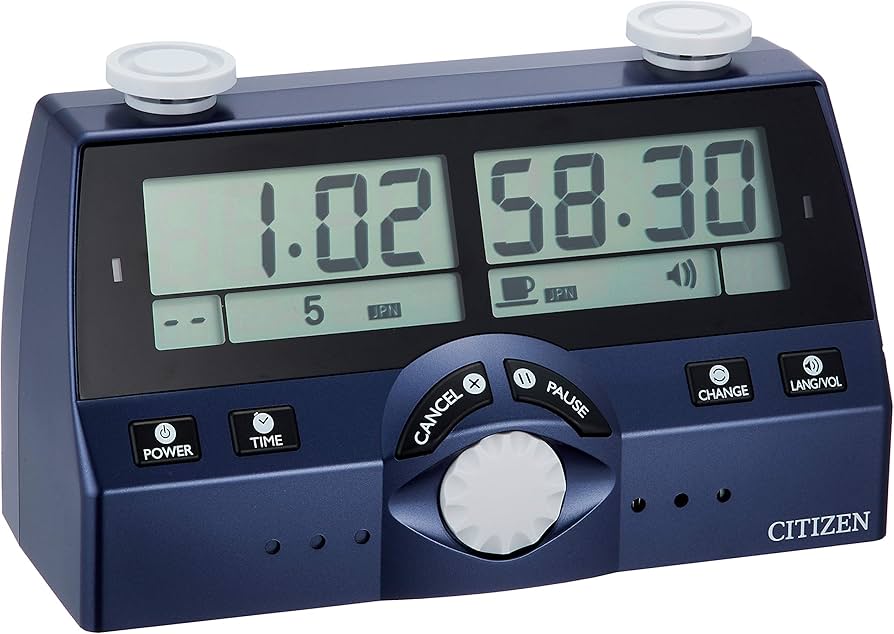 Amazon.co.jp: CITIZEN シチズン 対局時計 将棋 ザ ・ 名人戦 日本語