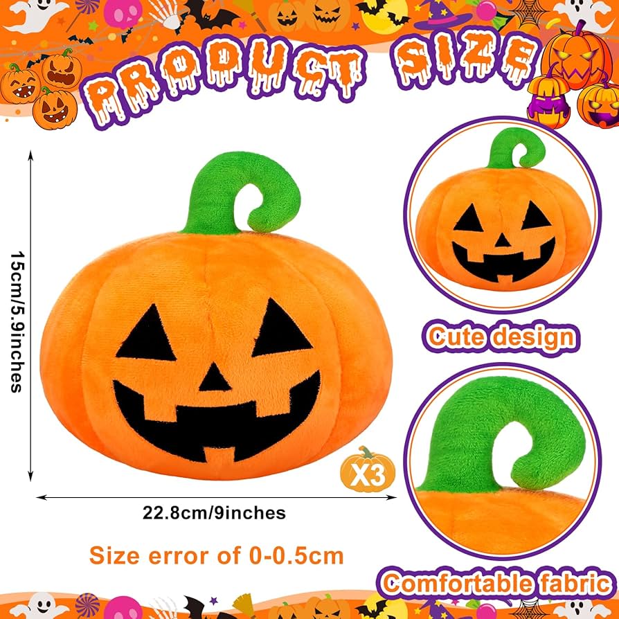 Amazon.co.jp: Soaoo パンプキン枕 ぬいぐるみ ジャックオーランタン