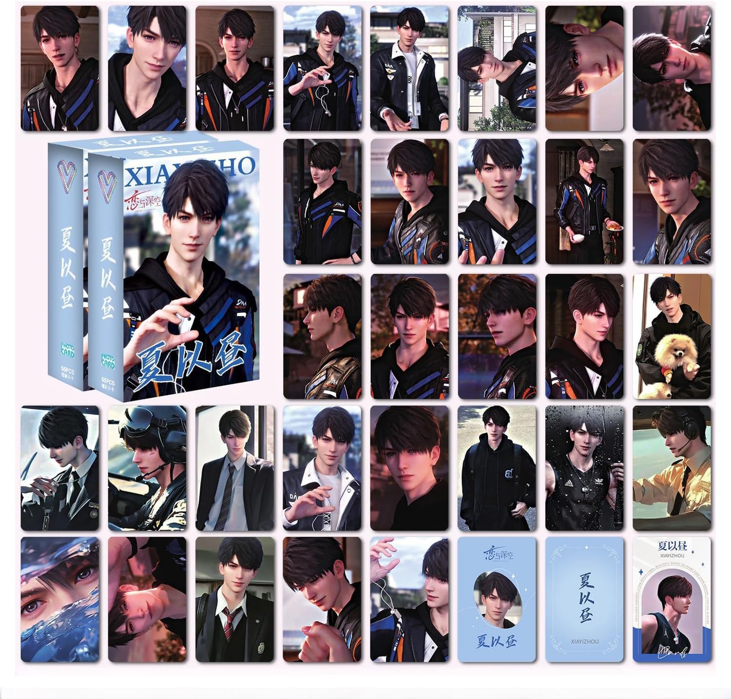 恋と深空 マヒル BW会場限定 フォトカード 予約】恋と深空 マヒル