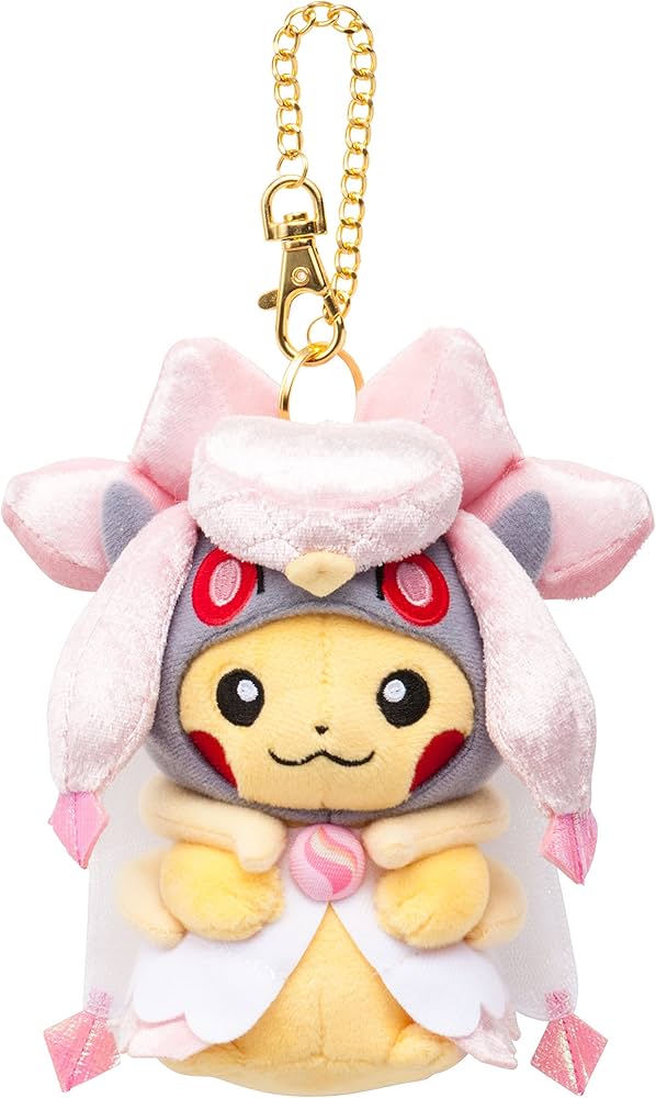 ポンチョを着たピカチュウ ぬいぐるみ 4体セット 【公式通販】