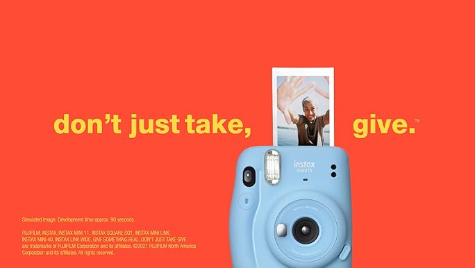 Amazon.com : Fujifilm Instax Mini 11 Instant Camera - Lilac Purple