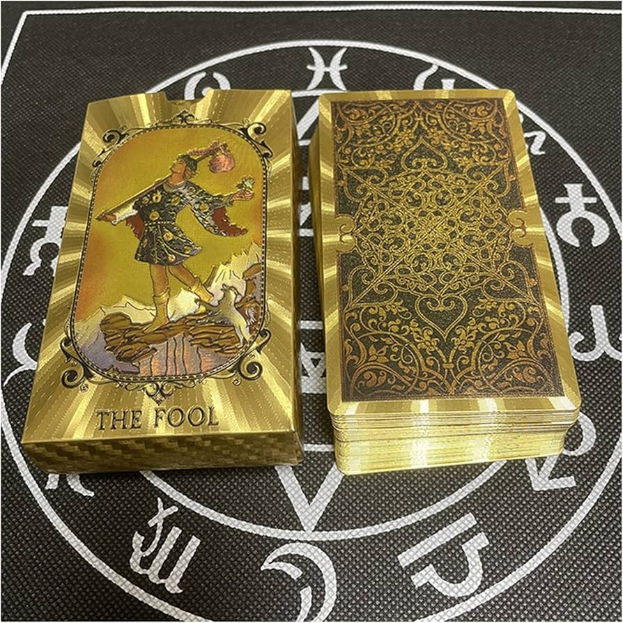 Amazon.co.jp: タロットカード78 高級金箔タロットデッキガイドブック