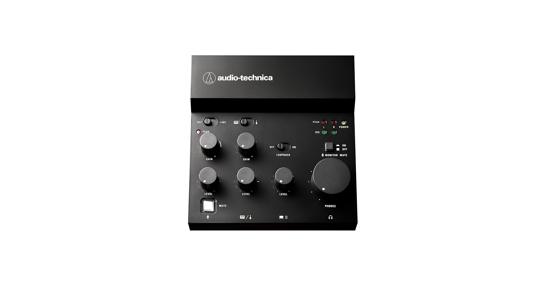 Amazon.com: Audio-Technica AT-UMX3 USB Desktop Audio Mixer
