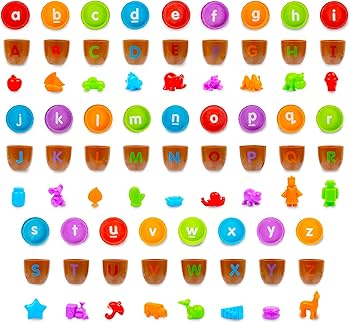Amazon.com: Learning Resources Alphabet Acorns Activity Set - ABC