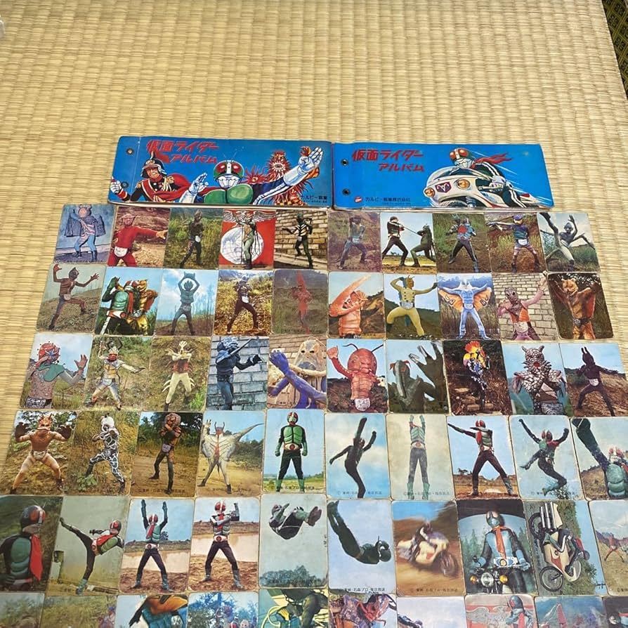 昭和レトロ☆旧カルビー仮面ライダーカード1番から100番の連番