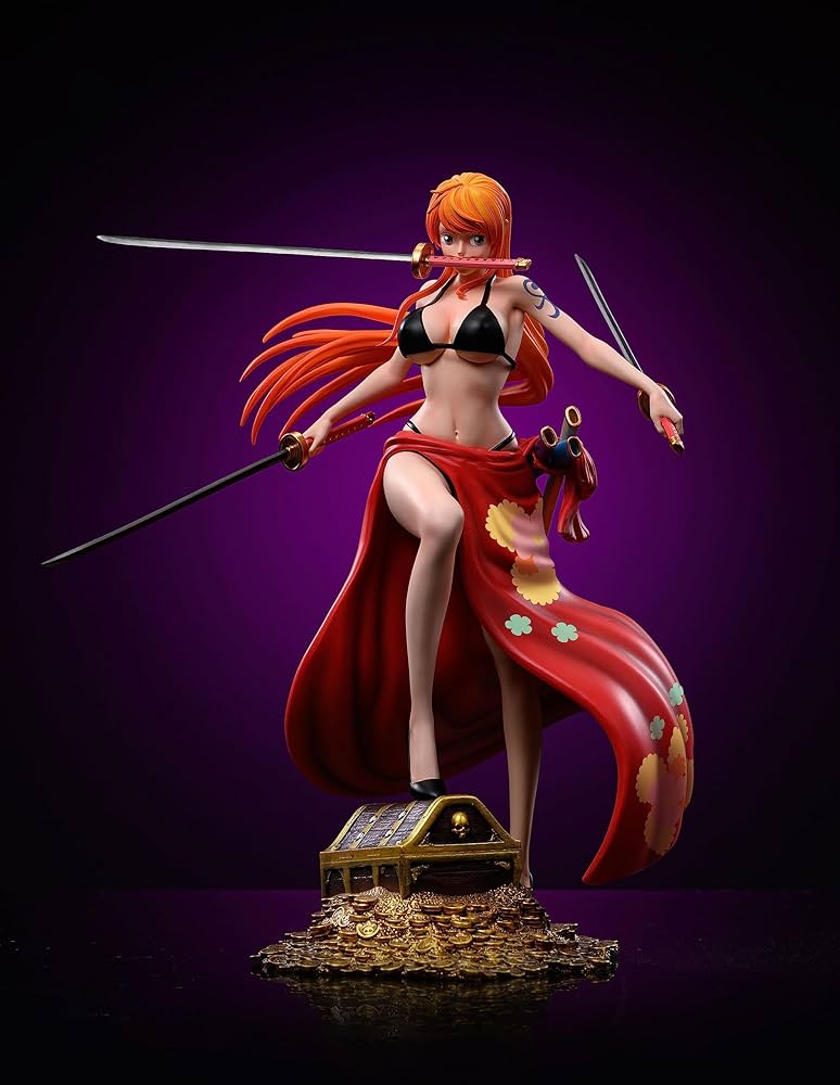 Amazon.co.jp: ナミ フィギュア 下着Ver. 1/8スケール 塗装済み完成品