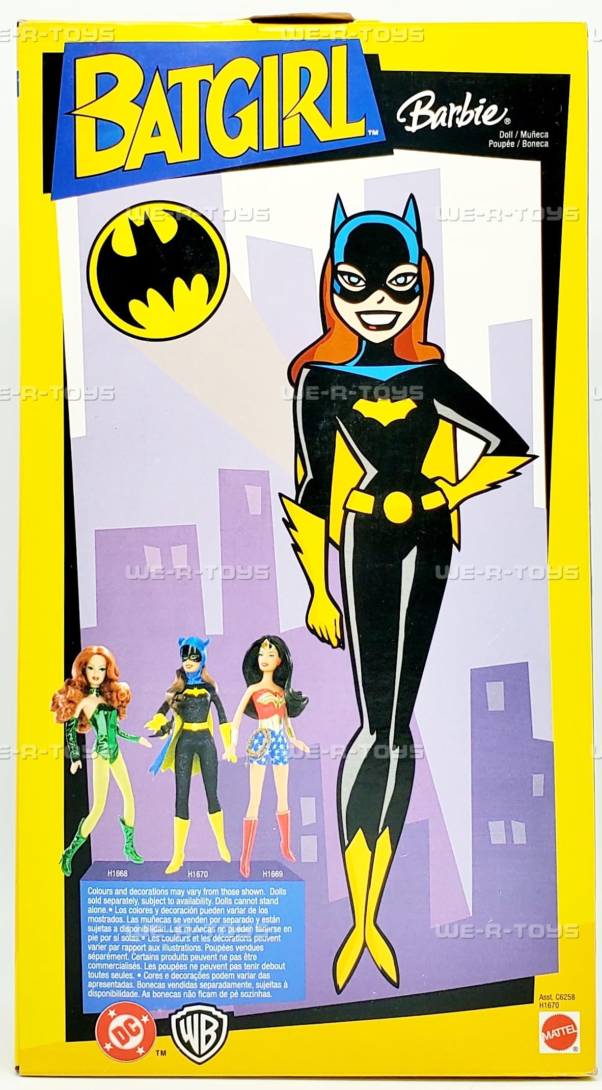Amazon.com: Barbie: DC Comics - BatGirl