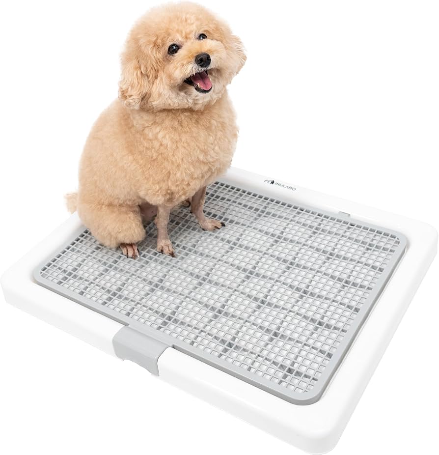 Amazon | INULABO(イヌラボ) 犬 トイレ トレー 高床式 小型犬 中型犬 M