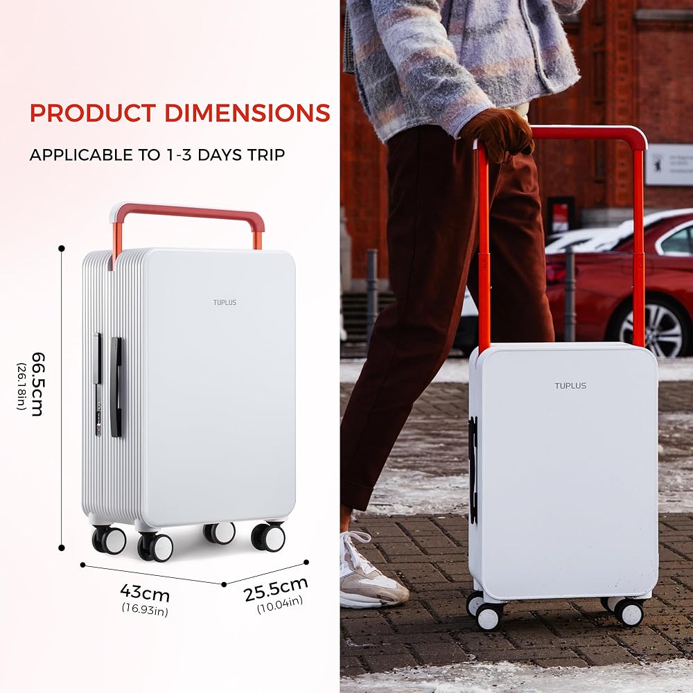 TUPLUS] スーツケース 超軽量 大型 キャリーケース 機内持込