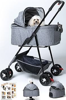 Amazon.co.jp: 【いぬのきもち掲載×獣医師推奨】ペットカート 犬用