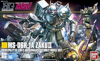 Amazon | HGUC 1/144 MS-06R-1A シン・マツナガ専用ザクII (MSV