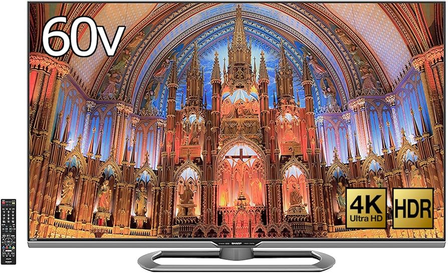 Amazon | シャープ 60V型 4K 液晶テレビ AQUOS 4K LC-60US30 | テレビ 通販