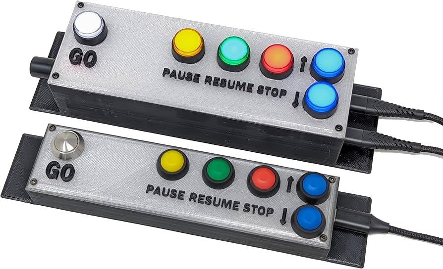 Amazon.com: GO Button Box Remote Compatible with QLab®, SCS, Midi