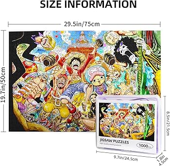 Amazon.co.jp: パズル ワンピース アニメ ジグソーパズル 1000ピース