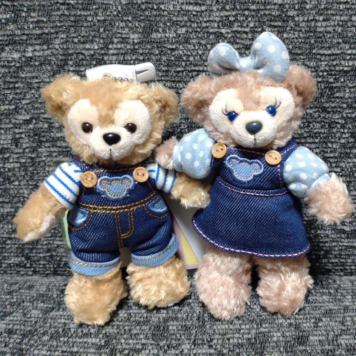 東京ディズニーシー ダッフィー シェリーメイ ぬいぐるみバッジ