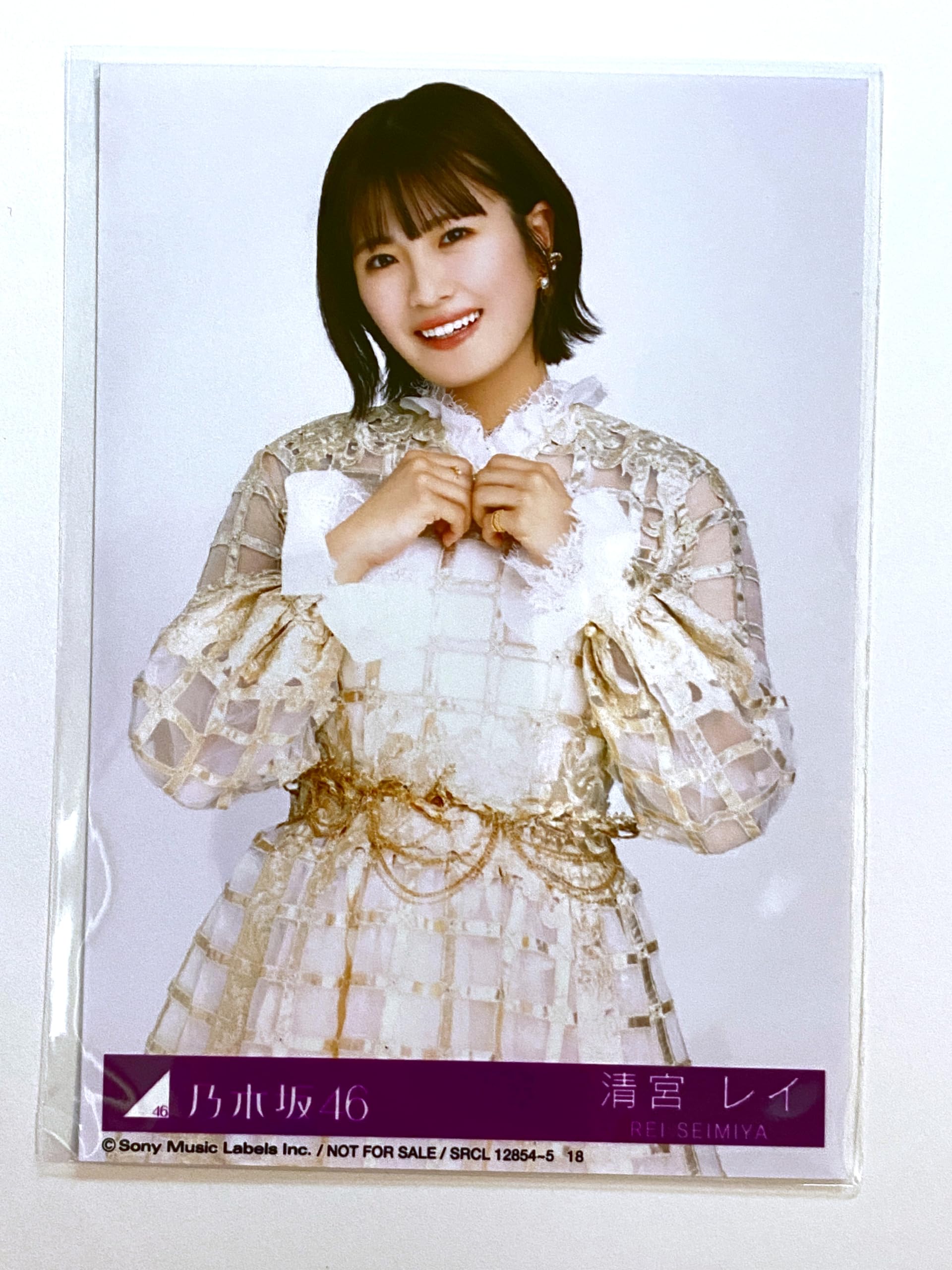 乃木フェス サイン入りペンライト 清宮レイ 乃木フェス サイン入りペン