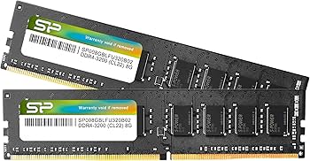 Silicon Power DDR4 16GB Kit (2x8GB) 3200MHz (PC4-25600) CL22 UDIMM