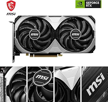 Amazon.com: MSI Tarjeta gráfica GeForce RTX 4070 Ventus 2X 12G OC