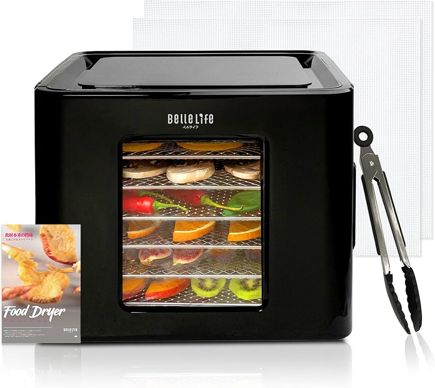 Amazon.co.jp: BelleLife フードドライヤー 食品乾燥機 野菜乾燥機