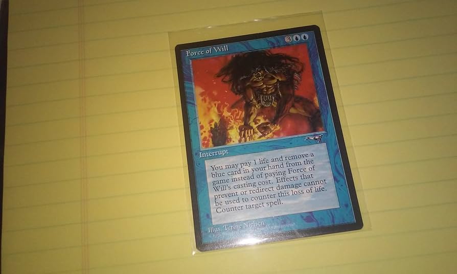 MTG Force of Will 金枠 4枚セット② Force of Will • Eternal Masters