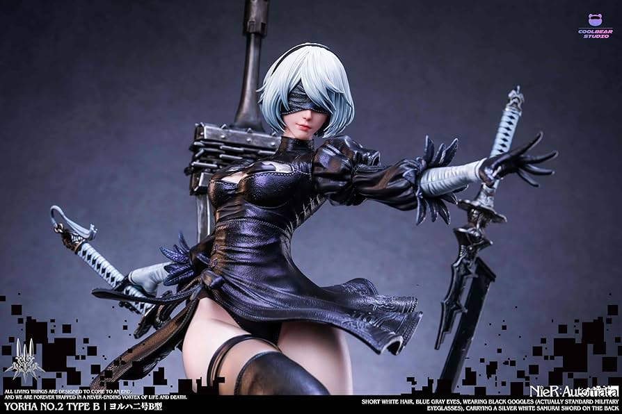 Amazon | ヨルハ二号B型 2B フィギュア 水着Ver. 1/4スケール 塗装済み