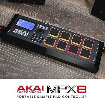 Amazon.com: Akai Professional MPX8 - Portable Sample Pad