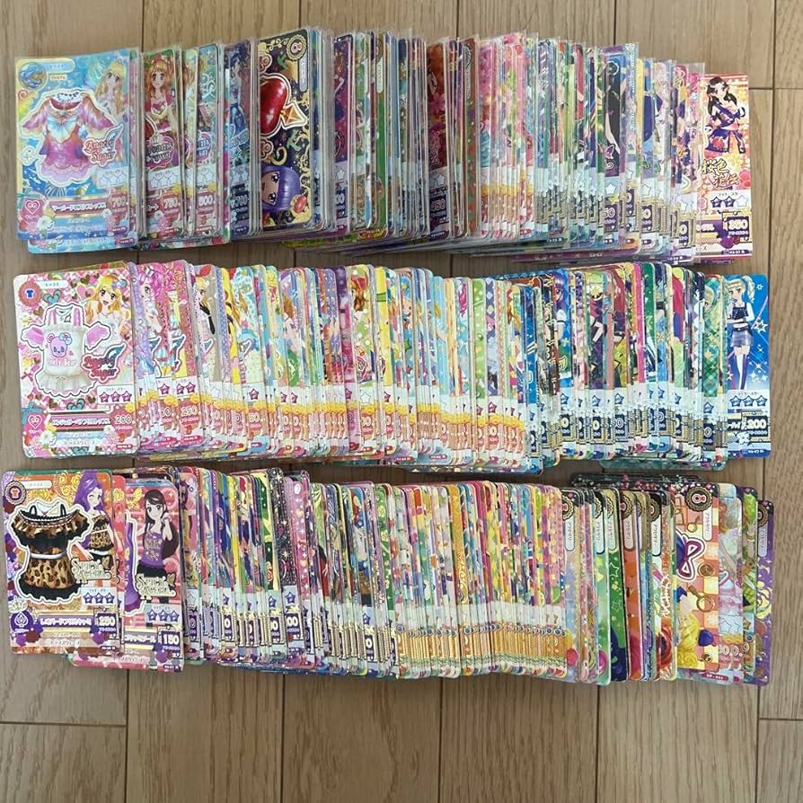 アイカツ！】初代カード約600枚まとめ売りGプレミアムあり【最終値下げ