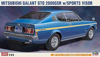 Amazon | ハセガワ 1/24 三菱 ギャランGTO 2000GSR w/スポーツバイザー