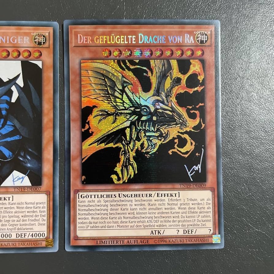 遊戯王OCG オシリスの天空竜 オベリスクの巨神兵 ラーの翼神龍