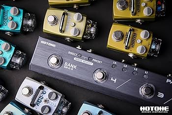 Amazon | Hotone Patch Kommander 4-Channel Loop Switcher | ルーパー