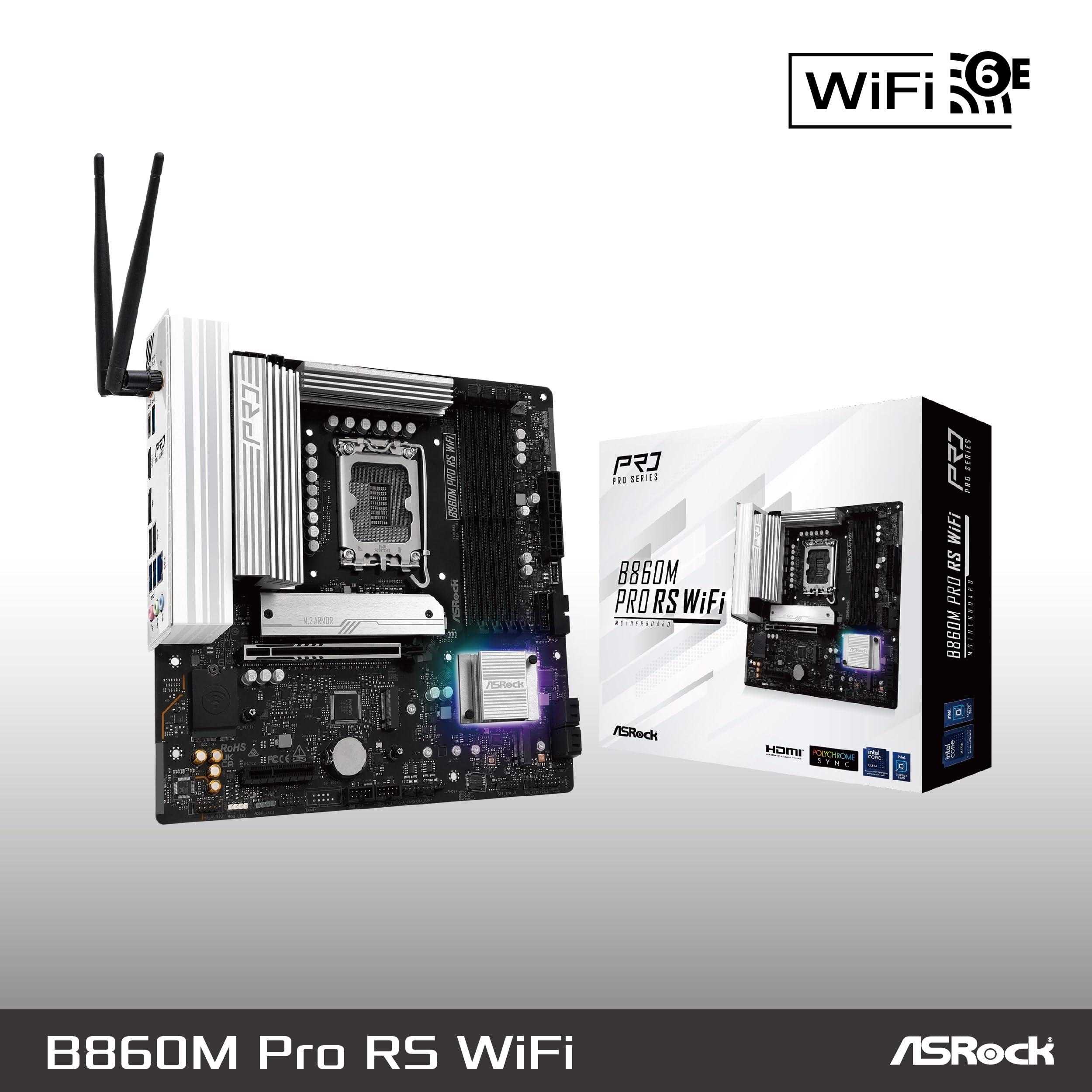Amazon | ASRock マザーボード B860M Pro RS WiFi Intel CPU Core