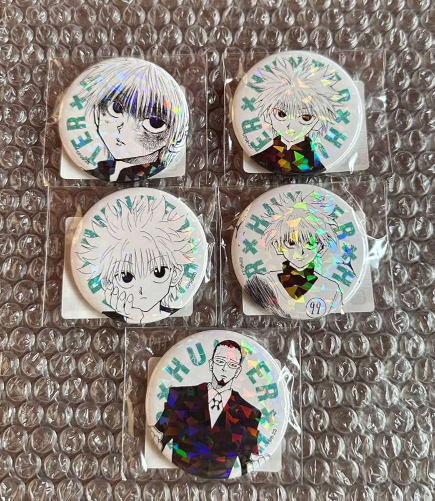 ハンターハンター 缶バッジ アベイル 缶バッチ 幻影旅団 全13