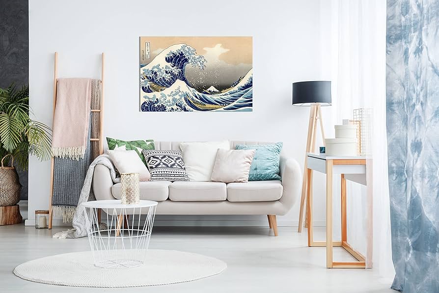 Amazon.co.jp: Katsushika Hokusai The Great Wave off Kanagawa