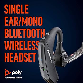 Amazon.com: Plantronics Voyager 5200 UC (Poly) Bluetooth Single