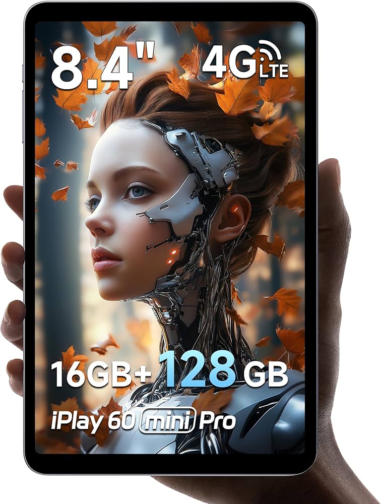 ALLDOCUBE Android 14 Tablet, 8.4 Inch G99 iPlay 60 Mini Pro Gaming