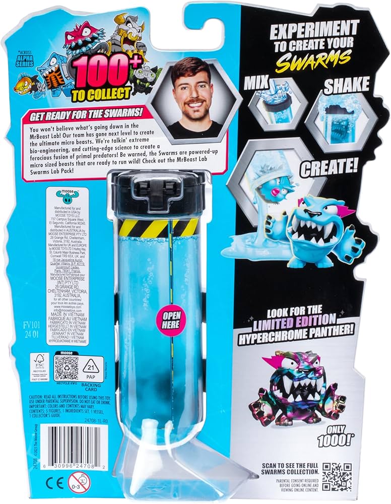 Amazon.co.jp: MrBeast Lab Swarmsラボパック : おもちゃ