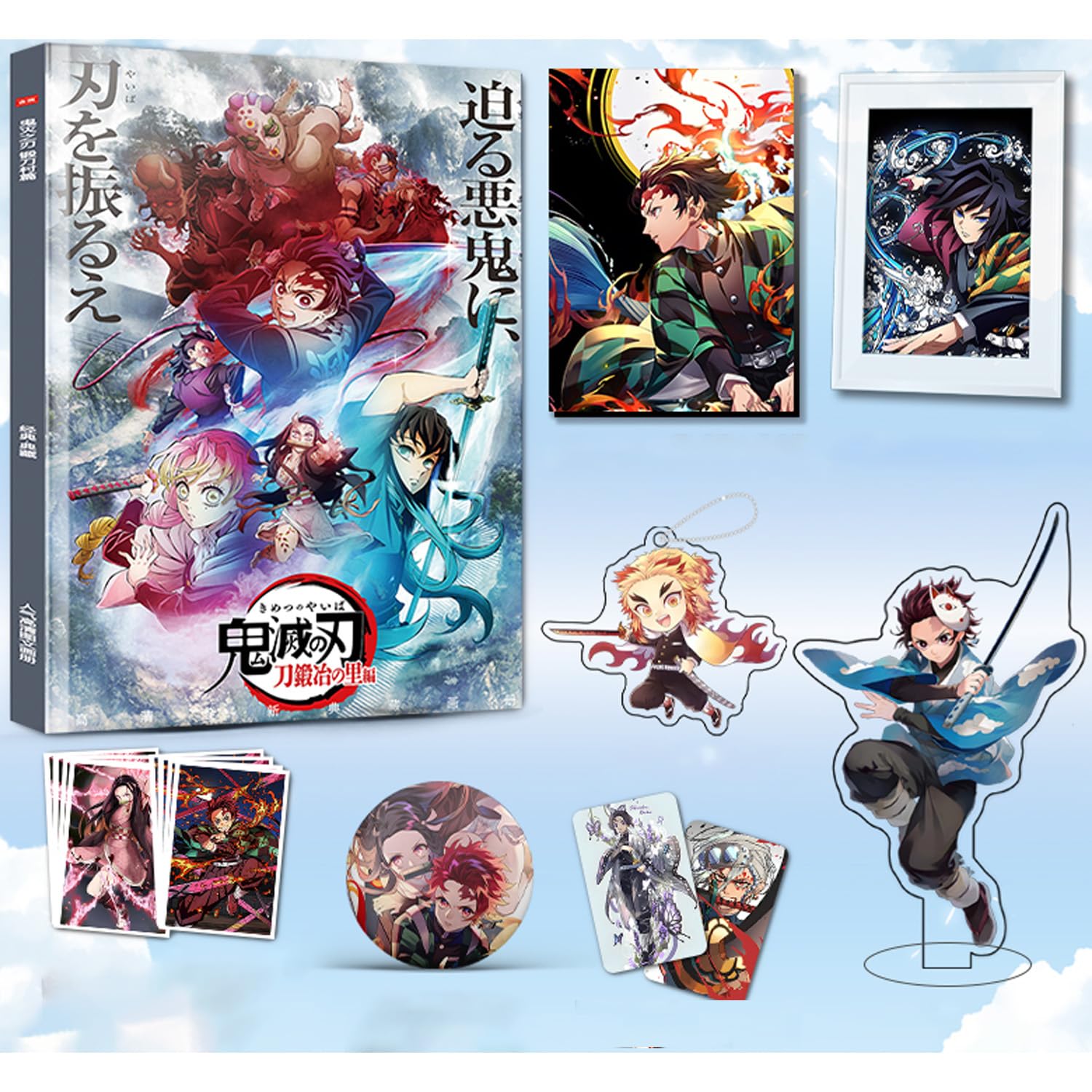 鬼滅の刃 京ノ御仕事弐 西陣織スマホポーチ 煉獄杏寿郎&竈門炭治郎