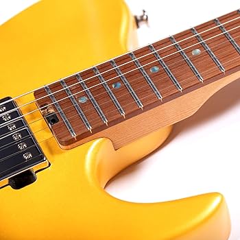 Amazon | Grote GTLM-2 ソリッドボディエレクトリックギター、焼き