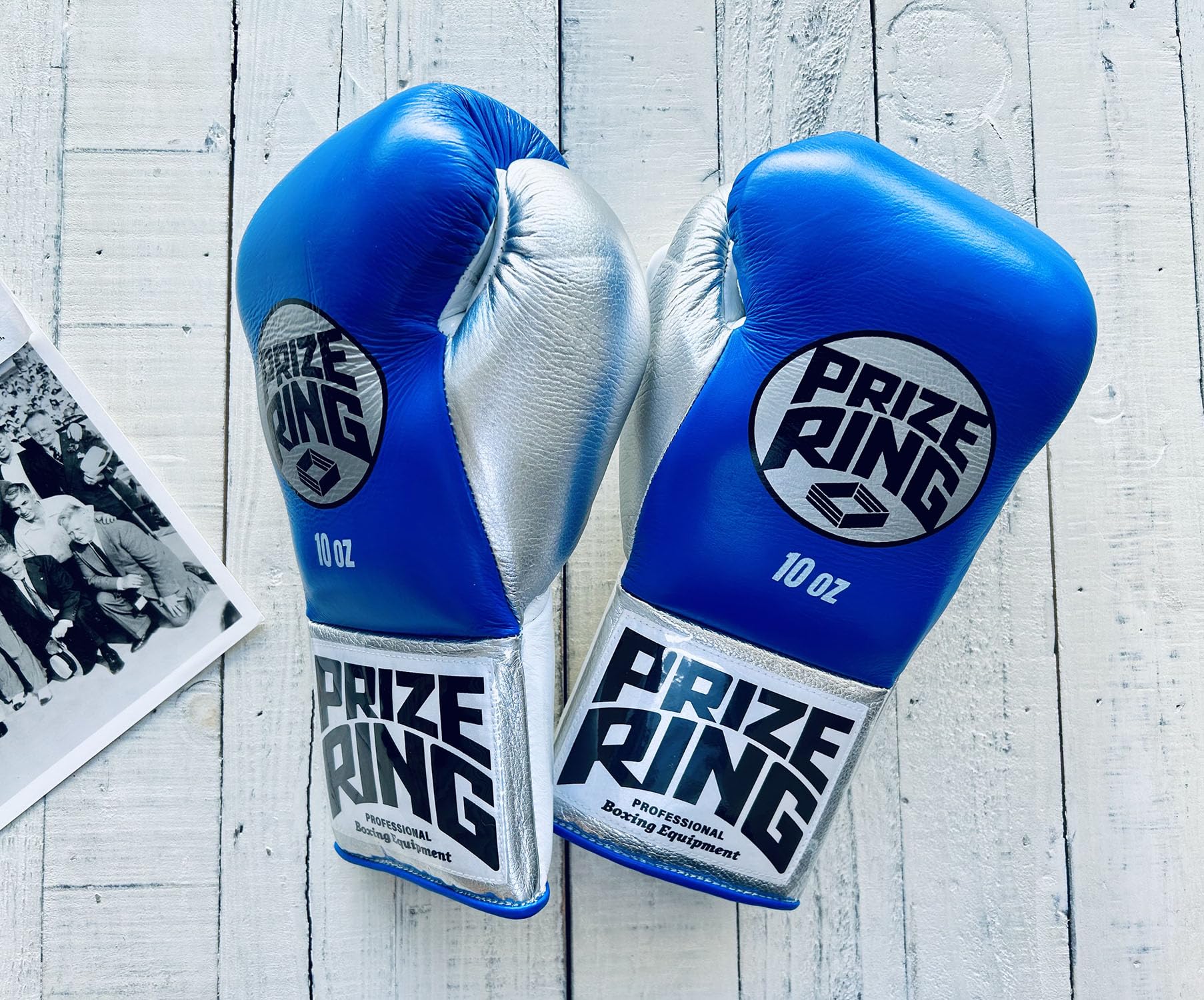 即購入OK』『本日限定‼️』PRIZE RING ボクシンググローブ 青銀 即購入