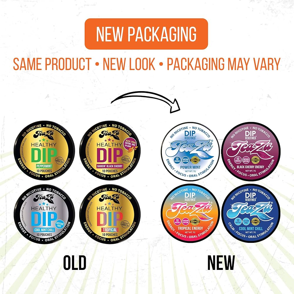 Amazon.com: New Teaza Herbal Energy Pouch Mixed (4 Pack) Power