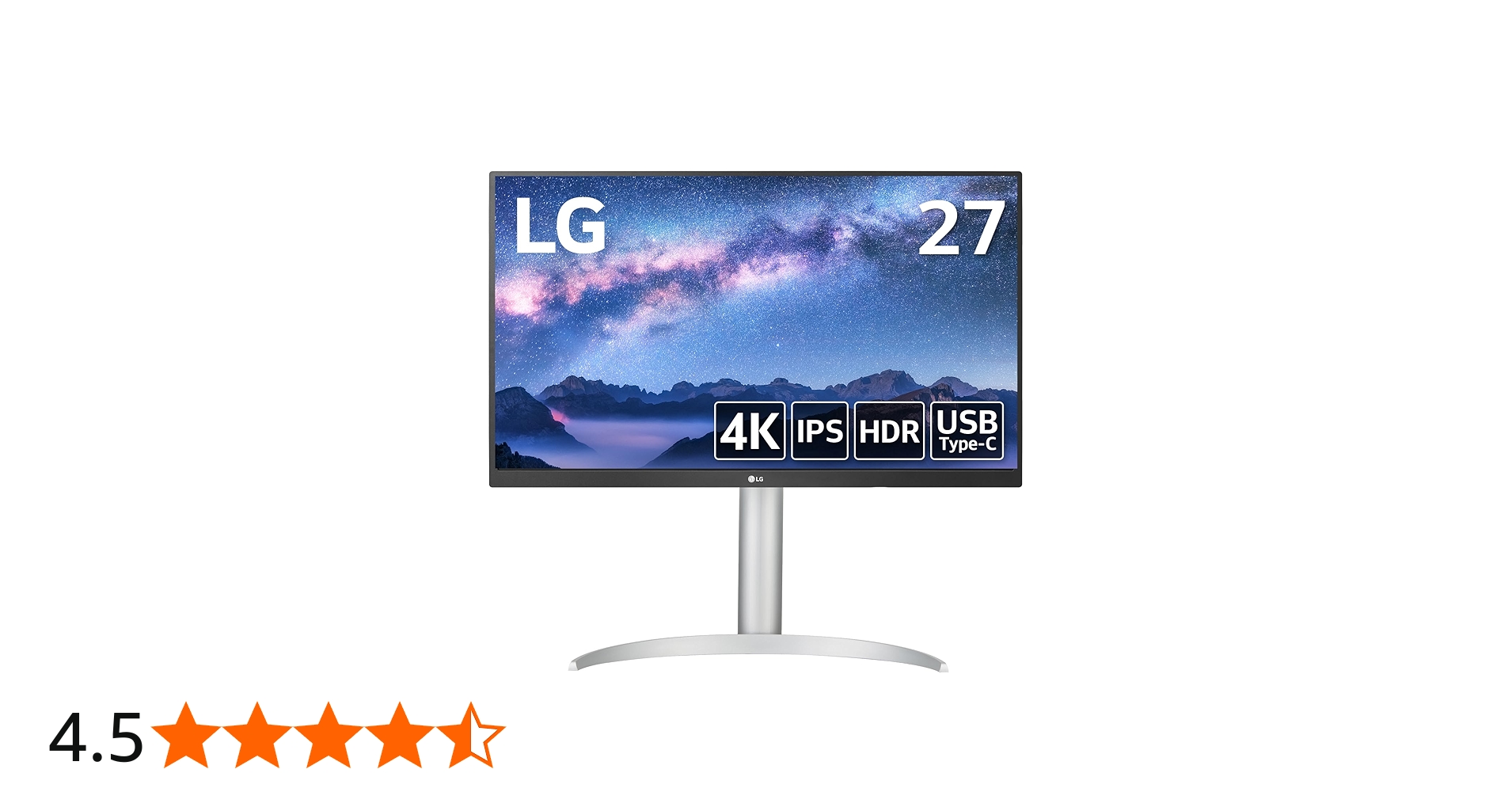 Amazon.co.jp: LG モニター ディスプレイ 27UP550-W 27インチ/4K/HDR