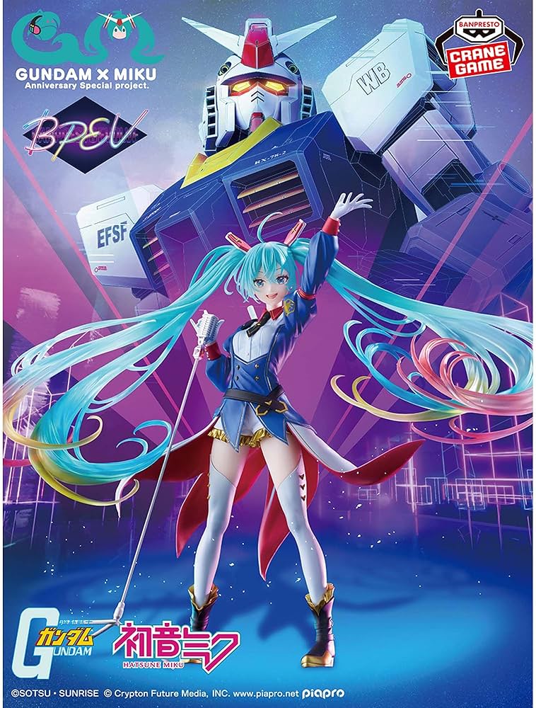 Amazon.co.jp: ガンダム45周年×初音ミク BANPRESTO EVOLVE-GUNDAM