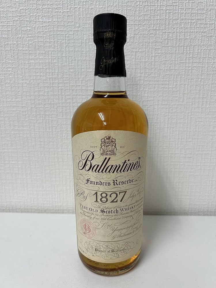 Amazon.co.jp: バランタインファウンダーズリザーブ1827 750ml 43