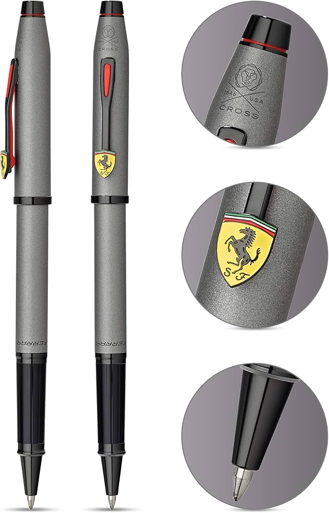 Amazon | フェラーリ グッズ ペン ボールペン 名入れ cross CROSS