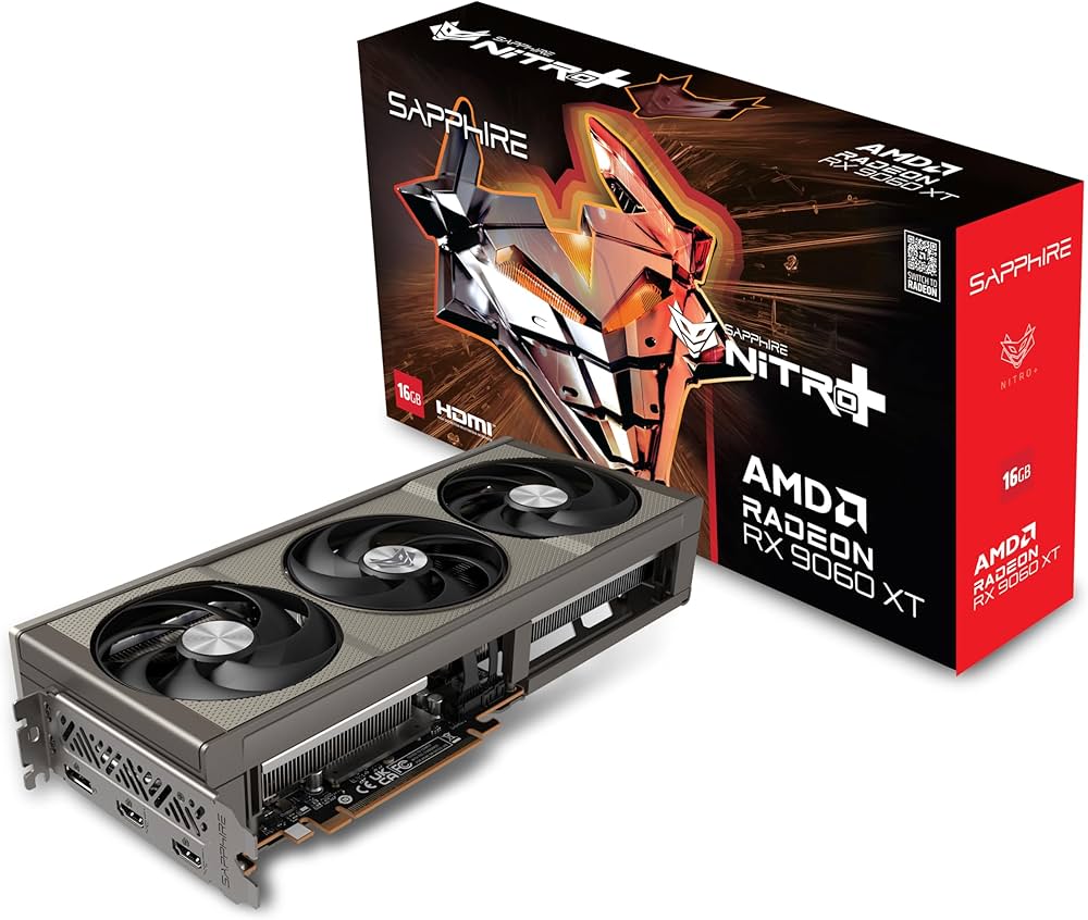 Amazon | Sapphire Nitro+ AMD Radeon RX 9060 XT 16GB GDDR6 Gaming