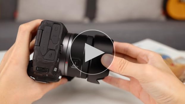 Amazon | JJC EW-65C 可逆式 レンズフード Canon RF 16mm F2.8 STM