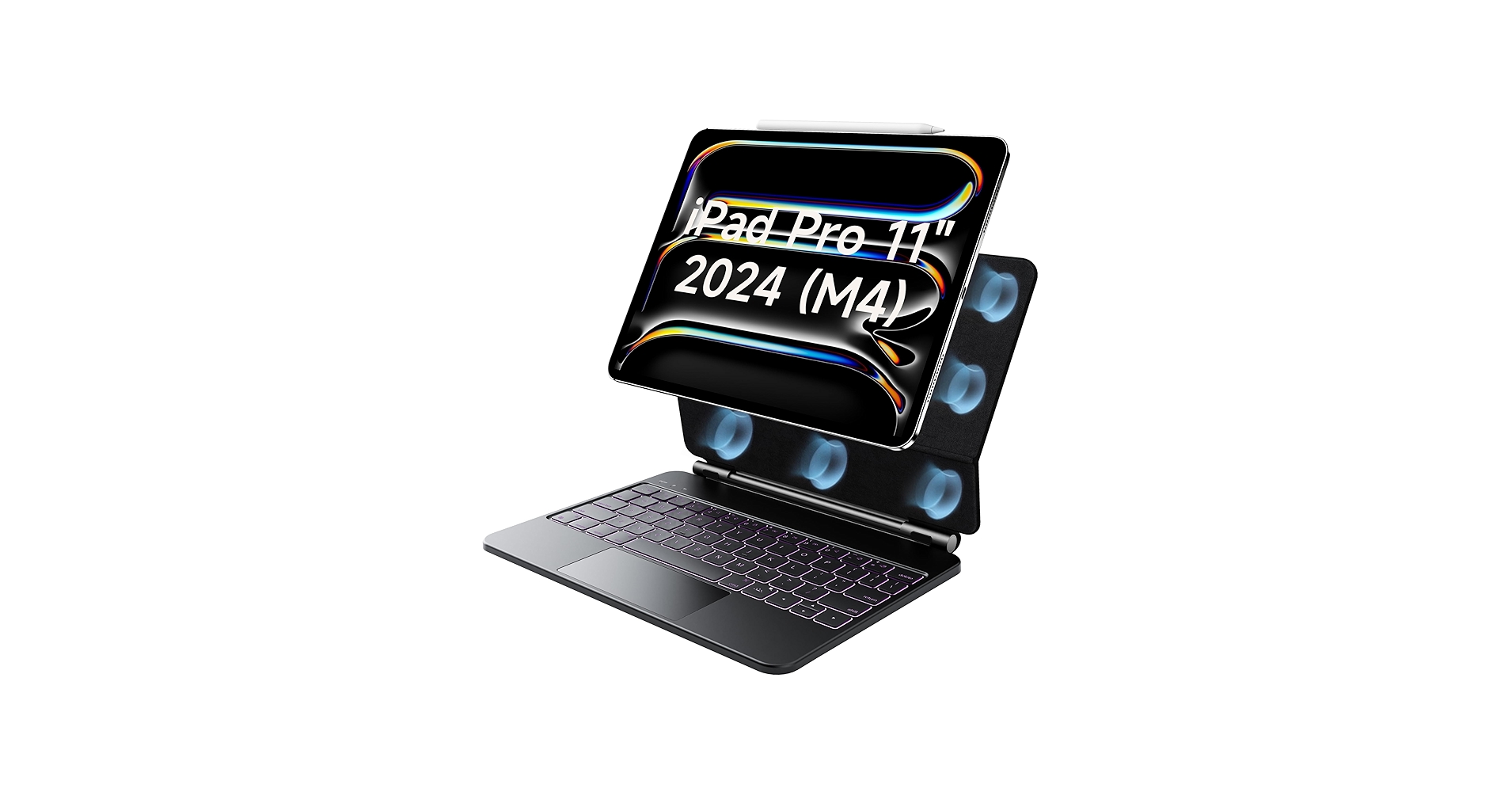 Amazon.com: HOU for iPad Pro 11 Inch Case with Keyboard M5 2025/M4