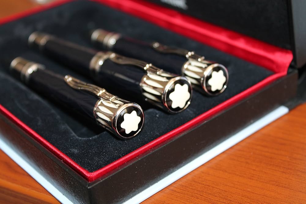 Amazon.co.jp: MONTBLANC Mark Twain 万年筆 ボールペン シャープ
